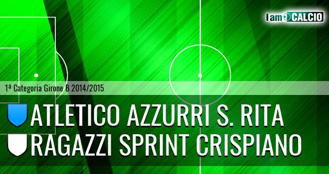 Atletico Azzurri S. Rita - Ragazzi Sprint Crispiano