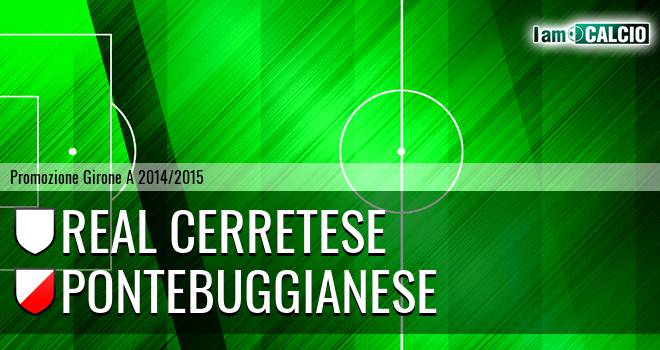 Real Cerretese - Pontebuggianese