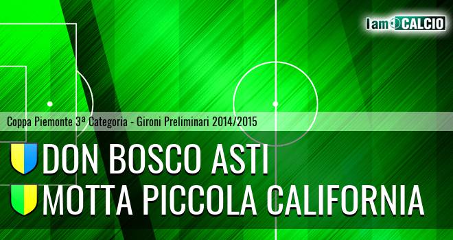 Don Bosco Asti - Motta Piccola California