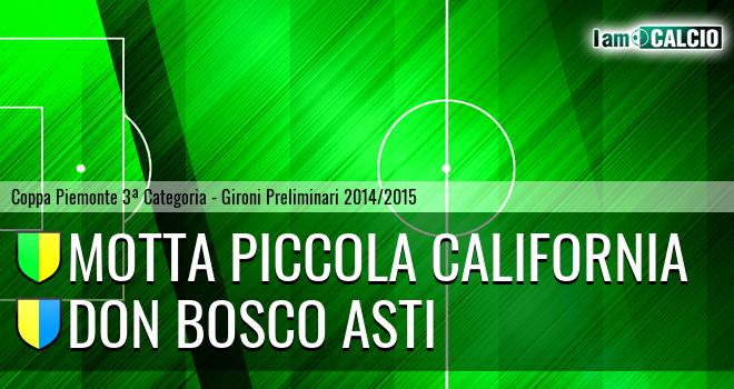 Motta Piccola California - Don Bosco Asti