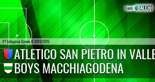 Atletico San Pietro in Valle - Boys Macchiagodena