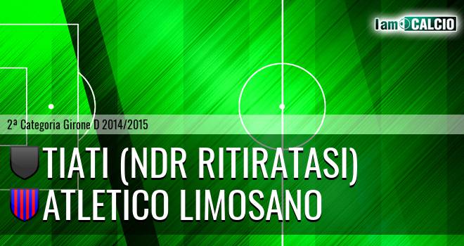 Tiati (NdR RITIRATASI) - Atletico Limosano