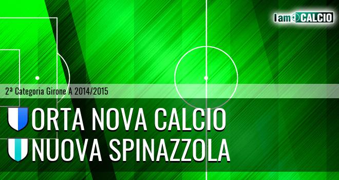 Orta Nova Calcio - Nuova Spinazzola