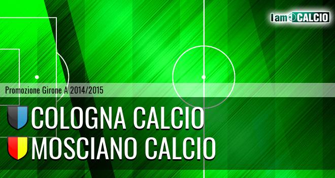 Cologna Calcio - Mosciano Calcio