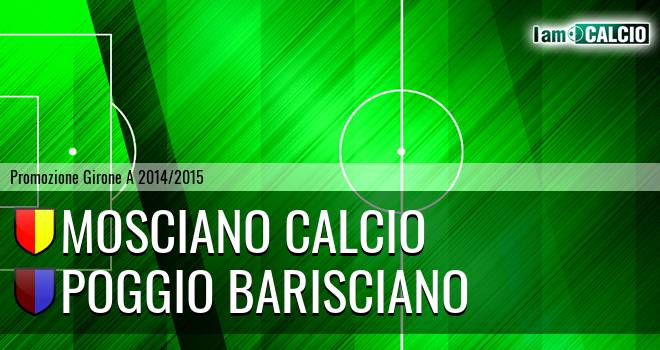 Mosciano Calcio - Poggio Barisciano