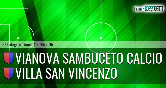 Vianova Sambuceto Calcio - Villa San Vincenzo