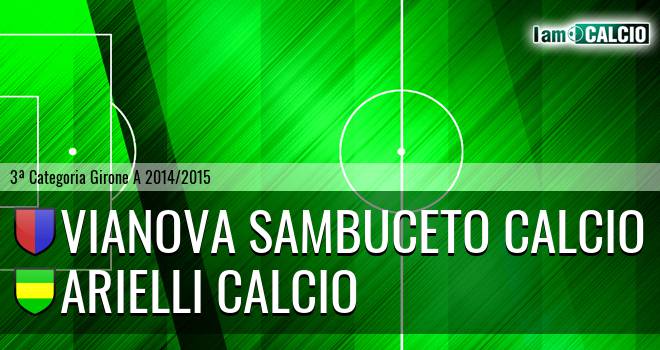 Vianova Sambuceto Calcio - Arielli Calcio