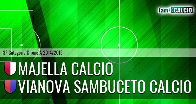 Majella Calcio - Vianova Sambuceto Calcio