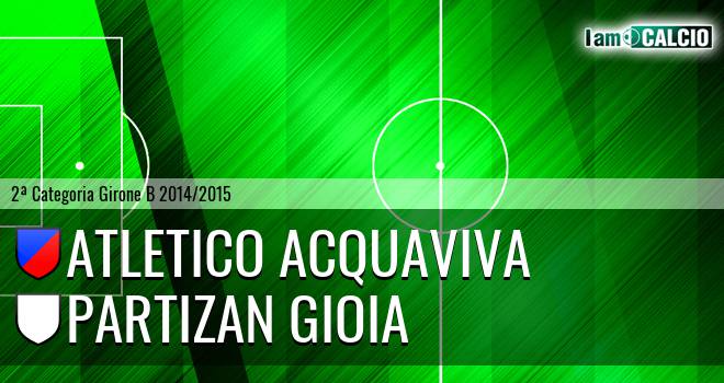 Atletico Acquaviva - Partizan Gioia