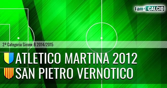 Atletico Martina 2012 - San Pietro Vernotico