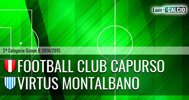 Capurso FC - Virtus Montalbano