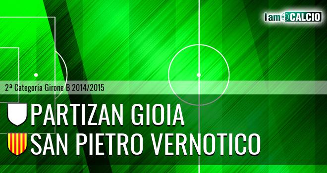 Partizan Gioia - San Pietro Vernotico