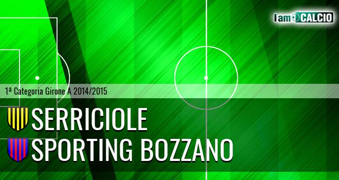 Serriciole - Sporting Bozzano