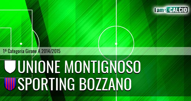 Montignoso - Sporting Bozzano