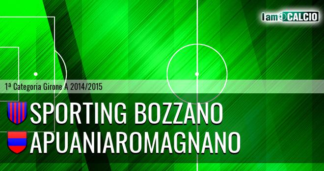 Sporting Bozzano - Apuaniaromagnano