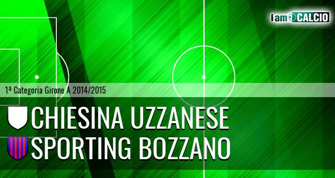 Chiesina Uzzanese - Sporting Bozzano