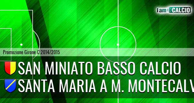 San Miniato Basso Calcio - Santa Maria a M. Montecalvoli
