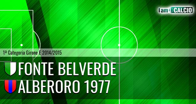 Fonte BelVerde - Alberoro 1977