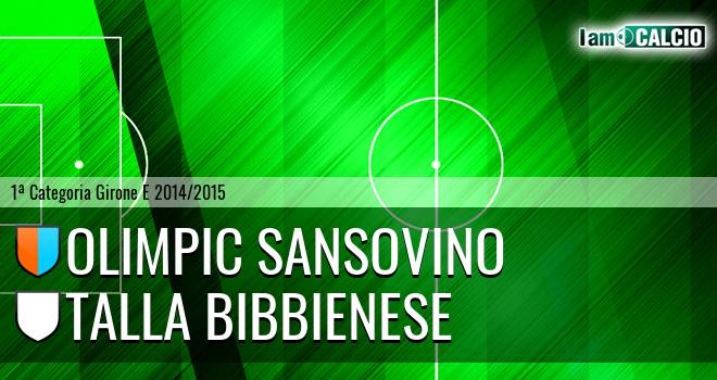 Olimpic Sansovino - Talla Bibbienese