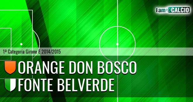 Orange Don Bosco - Fonte BelVerde