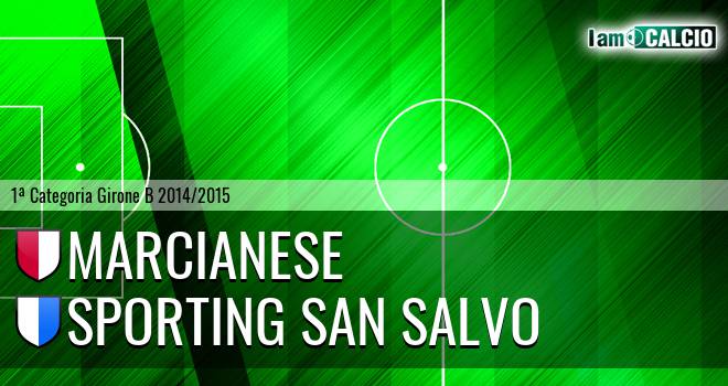 Marcianese - Sporting San Salvo