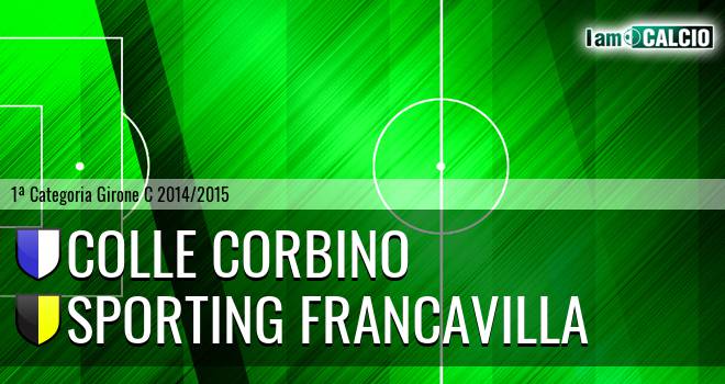 Colle Corbino - Sporting Francavilla