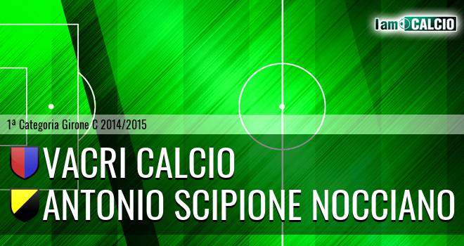 Vacri Calcio - Antonio Scipione Nocciano