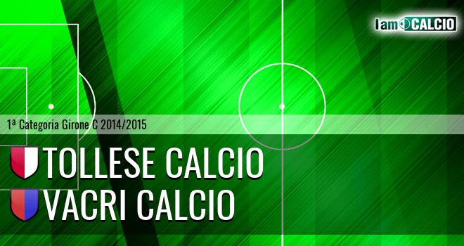 Tollese Calcio - Vacri Calcio