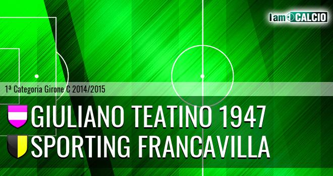 Giuliano Teatino 1947 - Sporting Francavilla