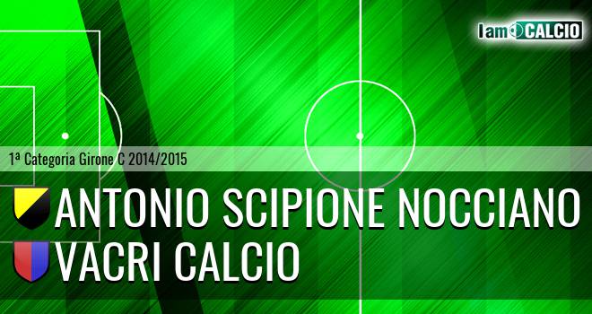 Antonio Scipione Nocciano - Vacri Calcio