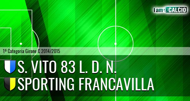 S. Vito 83 L. D. N. - Sporting Francavilla