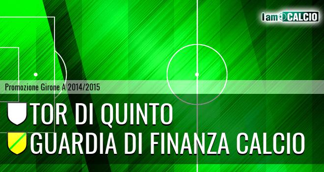 Tor di Quinto - Guardia di Finanza Calcio