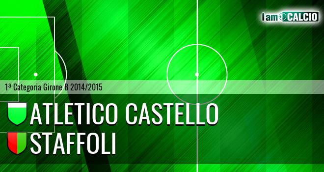 Atletico Castello - Staffoli