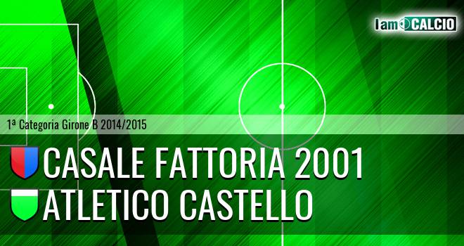 Casale Fattoria 2001 - Atletico Castello