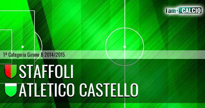 Staffoli - Atletico Castello