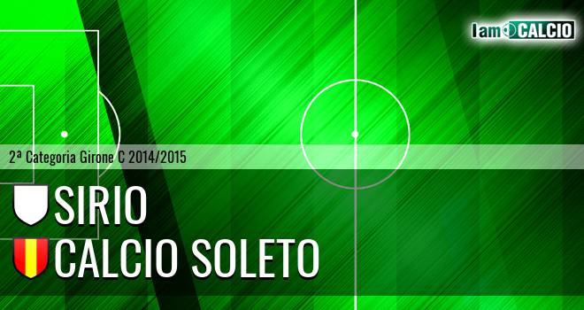 Sirio - Calcio Soleto