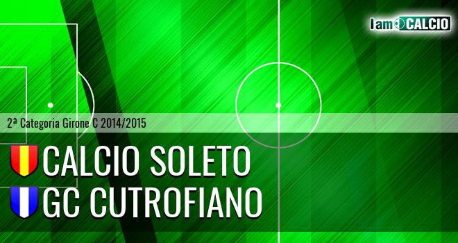 Calcio Soleto - GC Cutrofiano