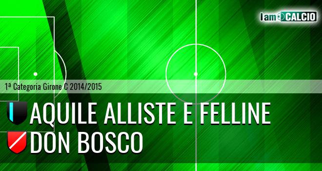 Aquile Alliste E Felline - Don Bosco