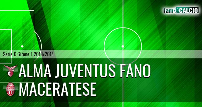 Alma Juventus Fano - Maceratese