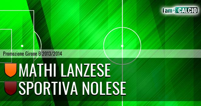 Mathi Lanzese - Sportiva Nolese