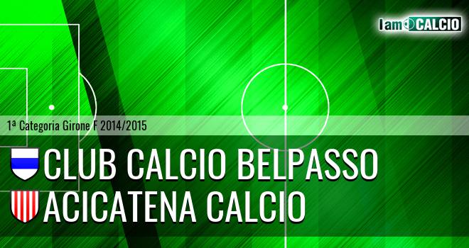 Calcio Belpasso - Acicatena Calcio