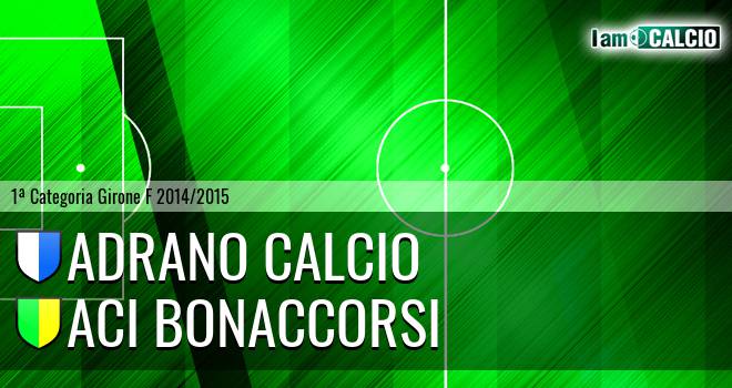 Adrano Calcio - Aci Bonaccorsi