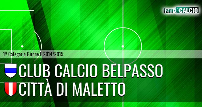 Calcio Belpasso - Città di Maletto