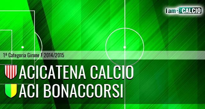 Acicatena Calcio - Aci Bonaccorsi