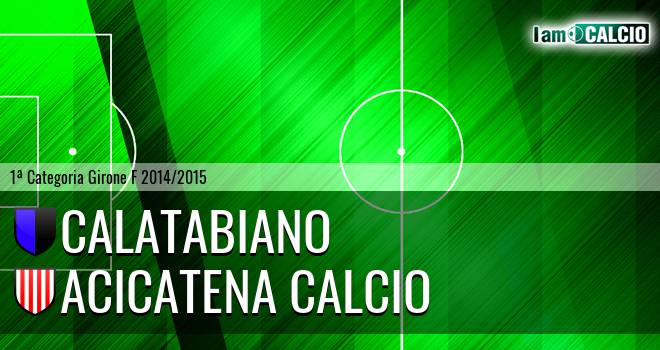 Calatabiano - Acicatena Calcio