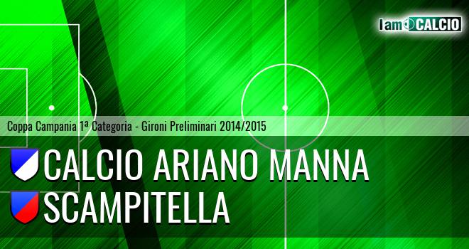 Calcio Ariano Manna - Scampitella