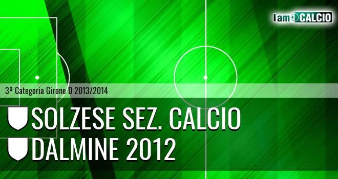 Solzese sez. calcio - Dalmine 2012