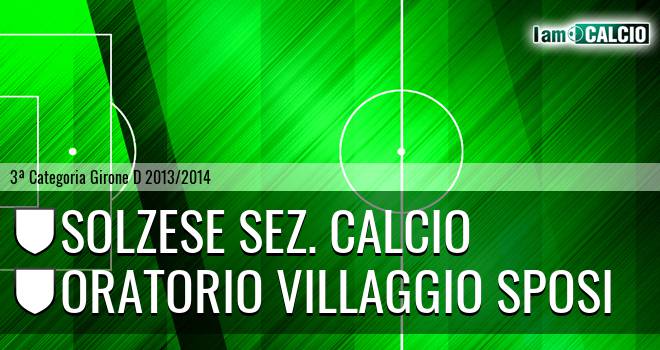 Solzese sez. calcio - Oratorio Villaggio Sposi