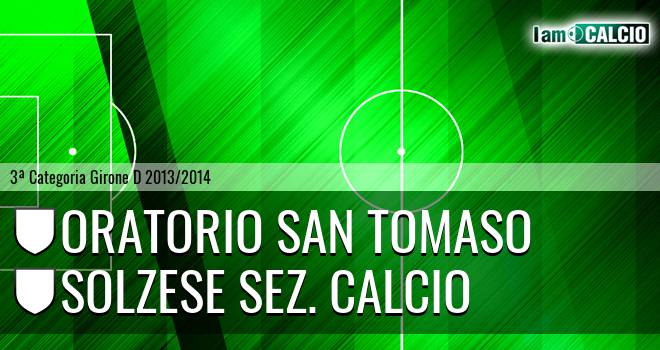 Oratorio San Tomaso - Solzese sez. calcio