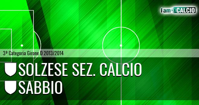 Solzese sez. calcio - Sabbio